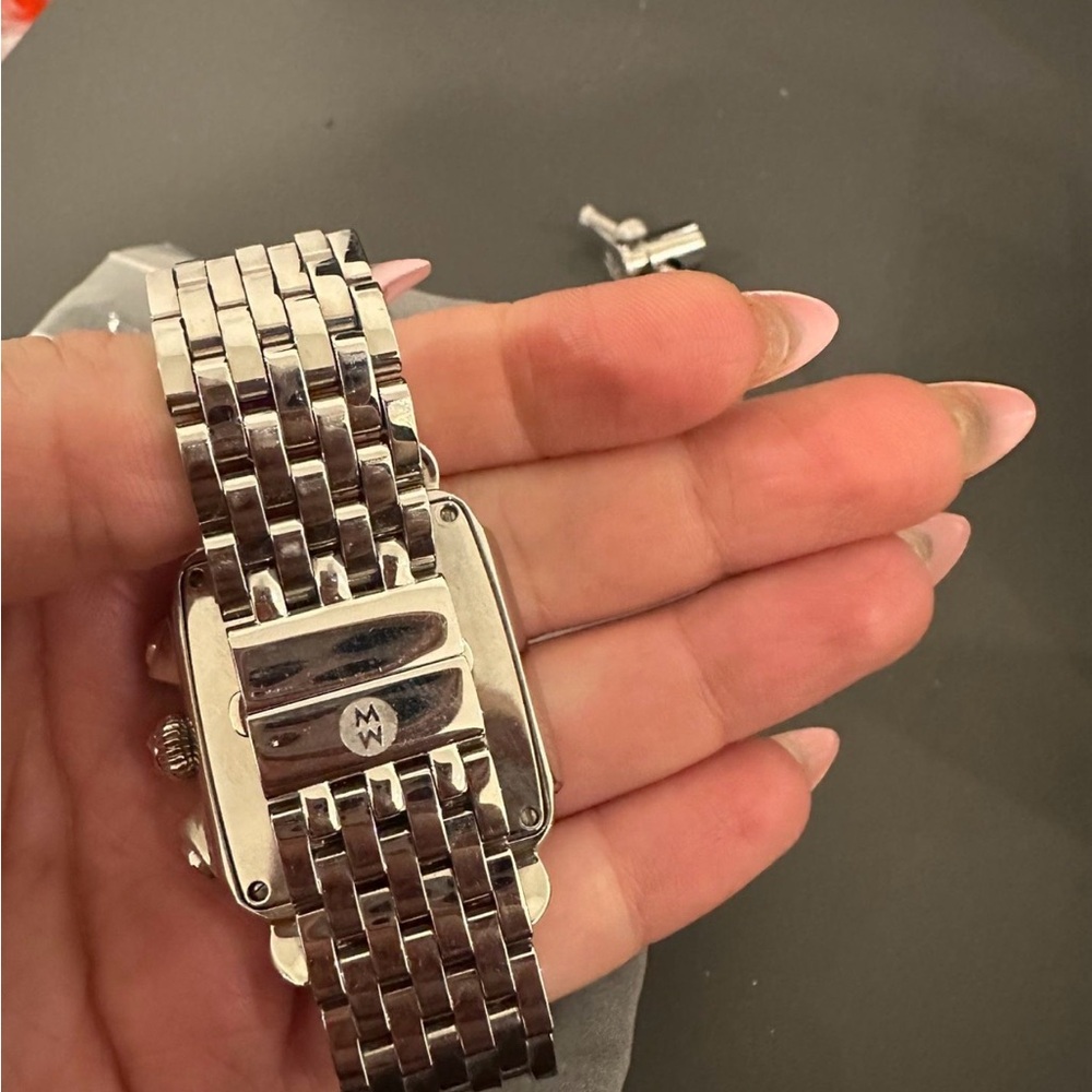 Michele Metallic Gray Box - Picture 4 of 5